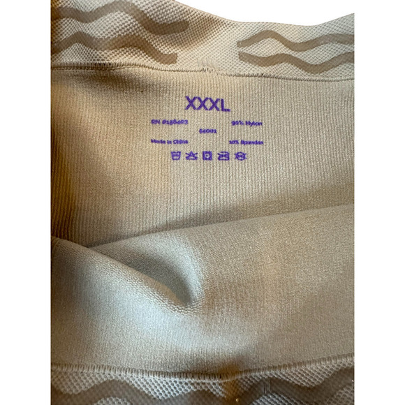 Super High Waist Shapewear With Stay Up Gripper Size 3XL Nude - Picture 3 of 3